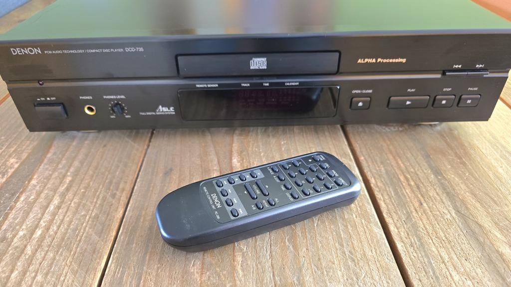 Denon DCD-735 CD speler met afstandsbediening, Ophalen of Verzenden, Overige merken