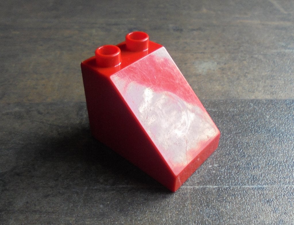 Lego Duplo Brick 3x2x2 Slope (zie foto's) 16, Ophalen of Verzenden, Gebruikt, Losse stenen, Duplo
