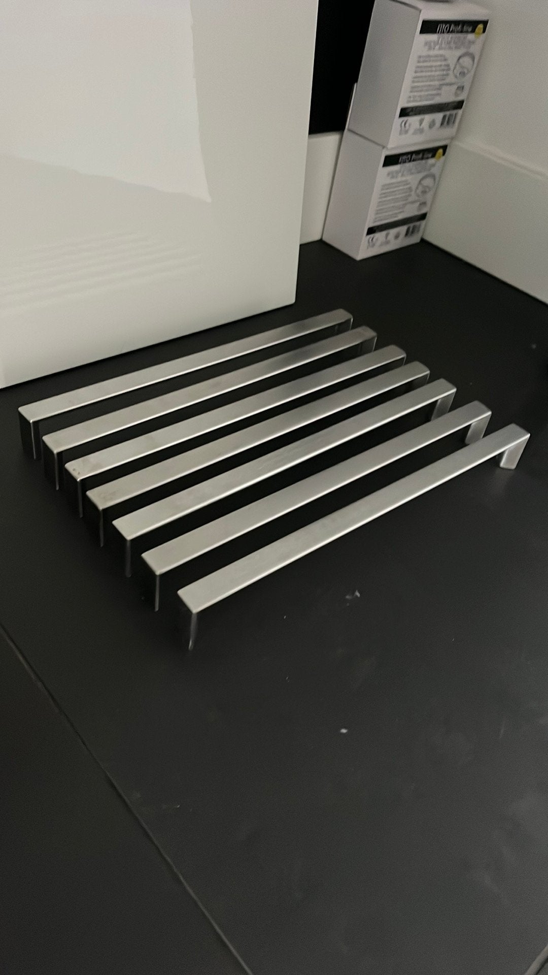 Ikea handgreep 7x Tyda, Ophalen, Rvs, Klink of Kruk