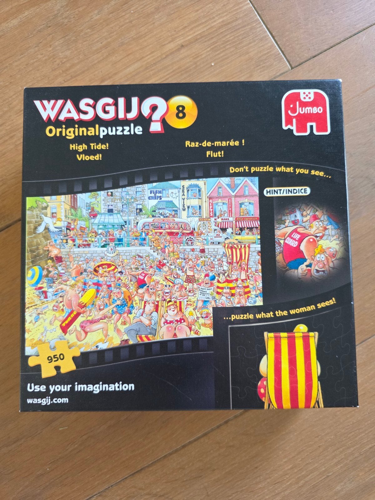 Wasgij original puzzel, Ophalen, 500 t/m 1500 stukjes, Zo goed als nieuw