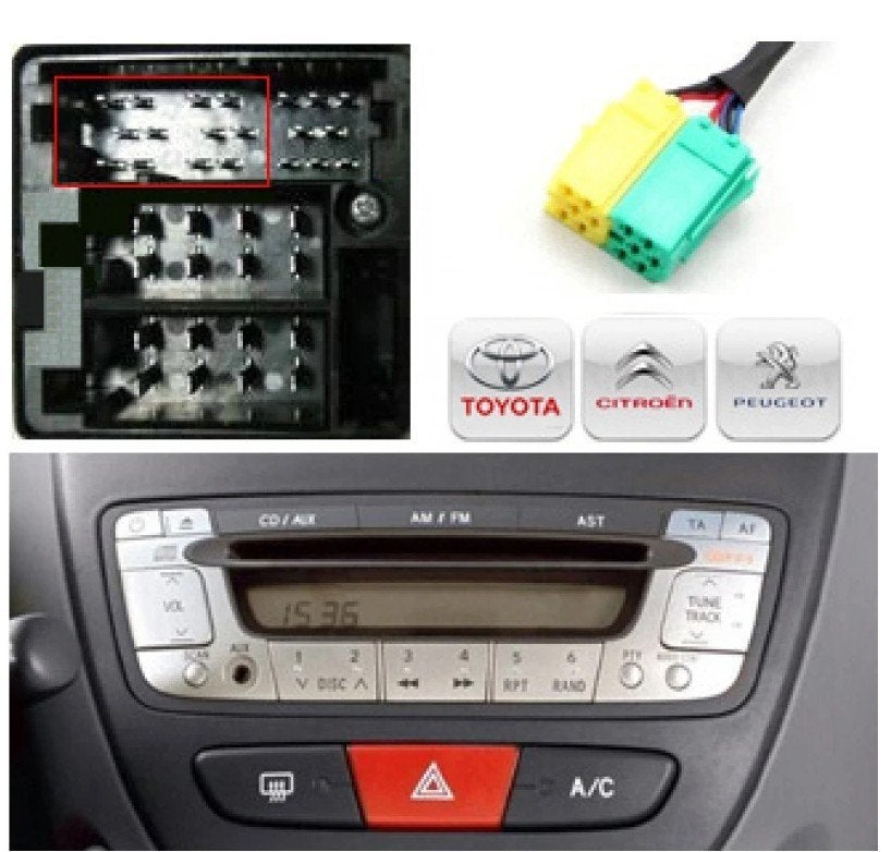 Yatour Usb Mp3 Sd Card Module 107 Aygo C1, Ophalen of Verzenden