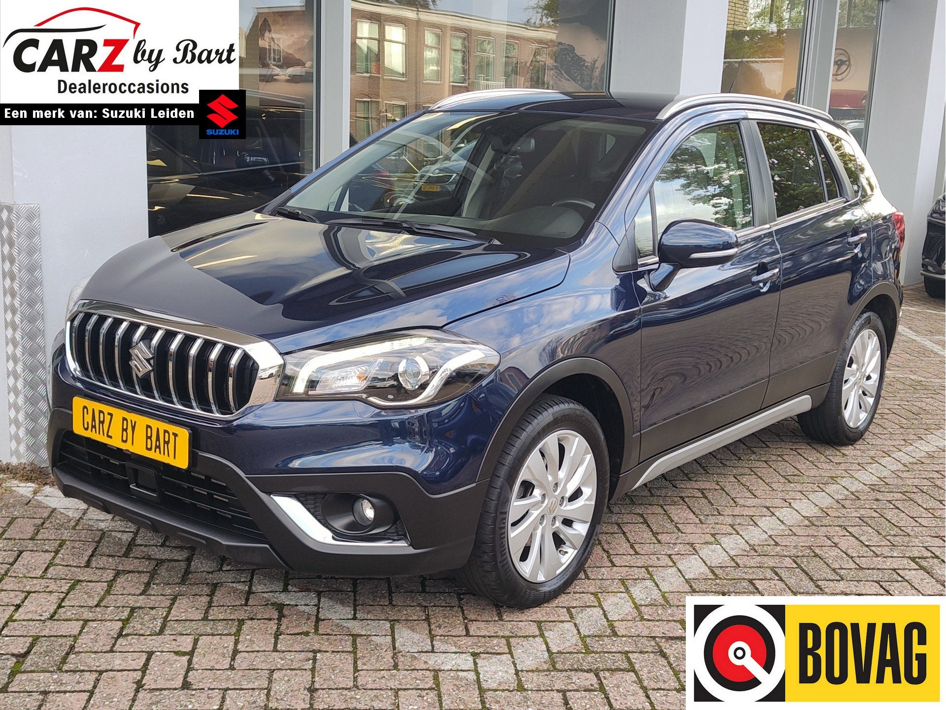 Suzuki S-Cross 1.4 BOOSTERJET ALLGRIP SELECT MILD HYBRID 4x4, Automaat, Stof, Gebruikt, Zwart