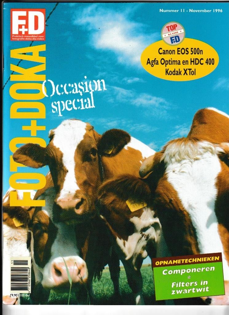 Fotografie - Tijdschrift Foto+Doka - December 1996, Ophalen of Verzenden, Zo goed als nieuw