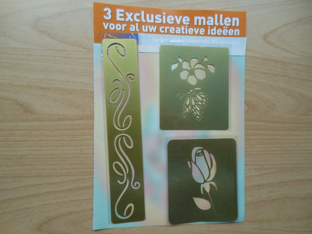 3 embossing mallen nieuw alle 3 voor € 1,50, Ophalen of Verzenden, Nieuw, Kerst, Pons of Mal
