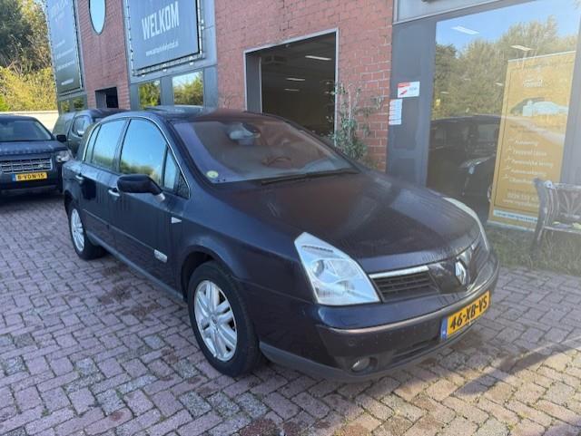 Renault Vel Satis 2.0 16V Turbo AUT 2007 Blauw, 1998 cc, 4 cilinders, Blauw, Bedrijf