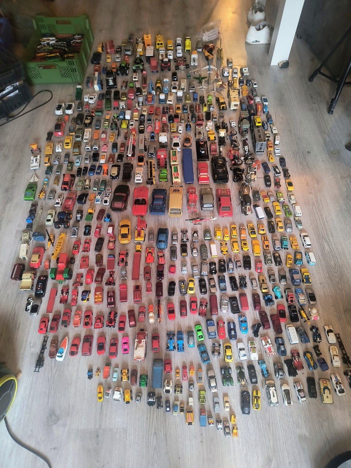 1000x Vintage Modelauto's – Matchbox, Majorette, Corgi, Hot, Ophalen, Gebruikt, Auto