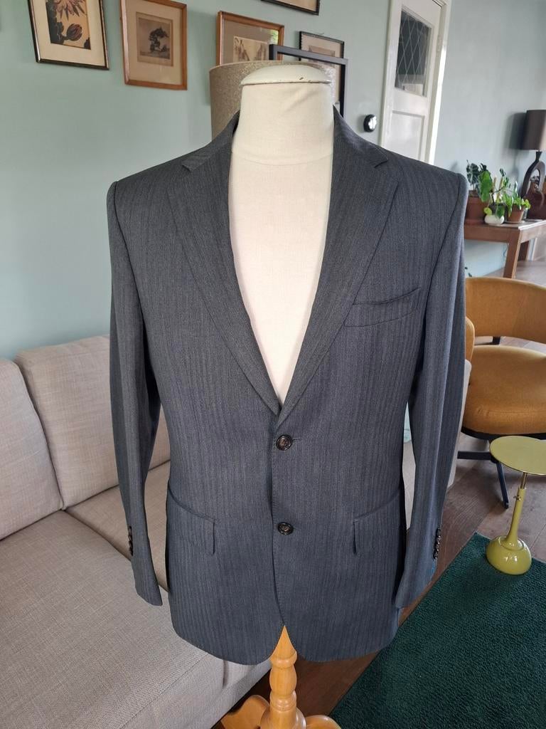 Suitsupply blazer maat 48, Kleding | Heren, Kostuums en Colberts, Maat 48/50 (M), Ophalen of Verzenden, Zo goed als nieuw, Grijs