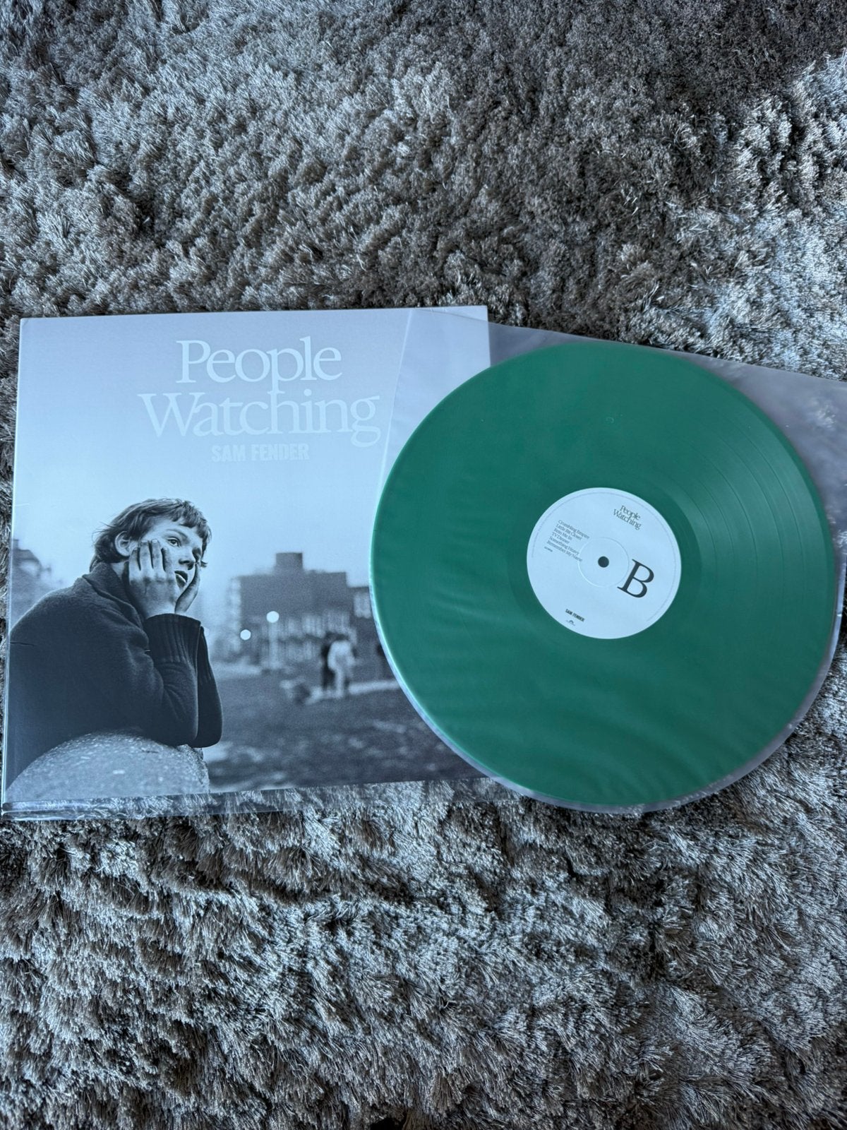 Sam Fender – People Watching LP | Limited Green Vinyl, LP, Ophalen of Verzenden, Zo goed als nieuw, 12 inch