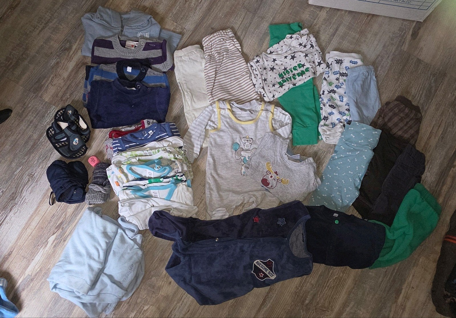 Pakket baby kleding maat 56, Kinderen en Baby's, Babykleding | Baby-kledingpakketten, Ophalen of Verzenden, Gebruikt, Maat 56