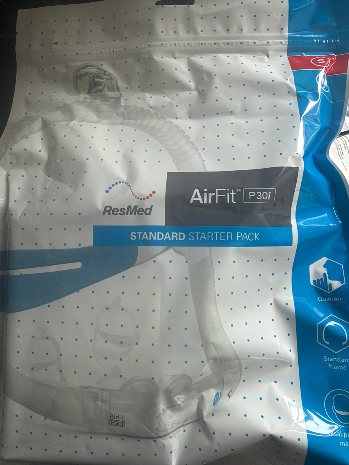 Resmed Airfit P30i slaapapneu masker nieuw, Ophalen, Nieuw