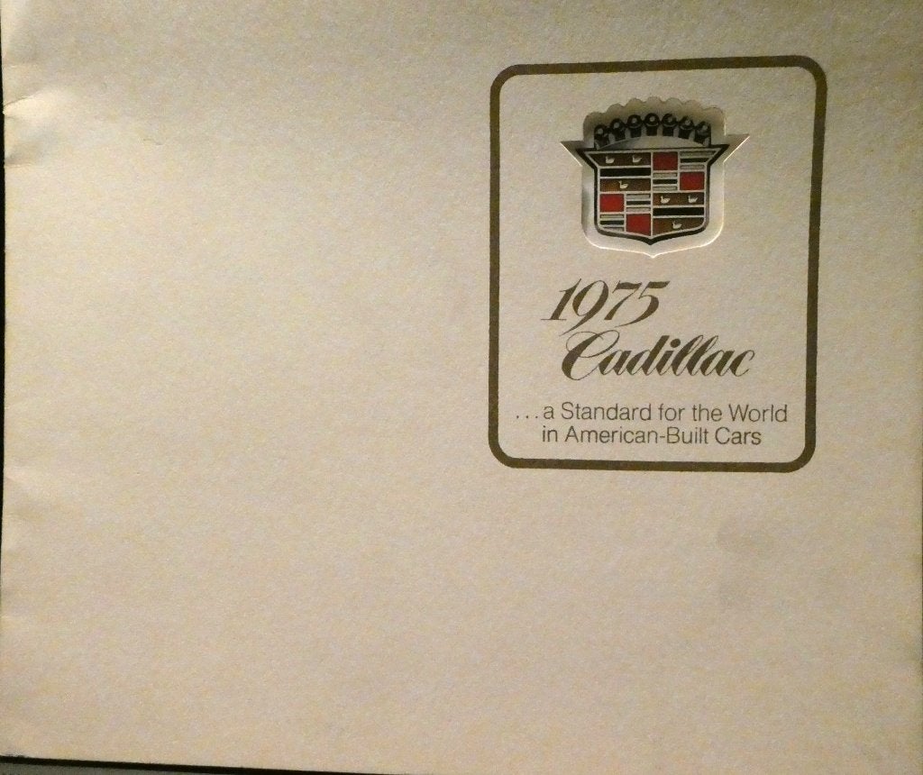 USA Cars / Cadillac brochure 1975, Verzenden, Gelezen, Overige merken
