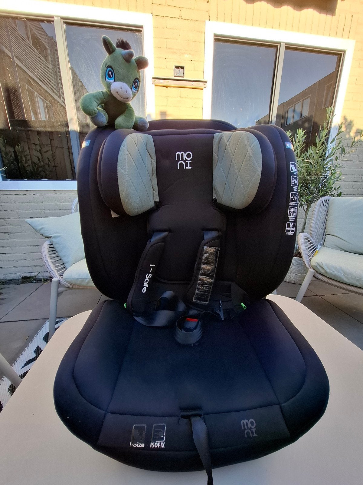Kinder autostoel Iso fix, Gebruikt, 0 t/m 18 kg, Isofix, Ophalen