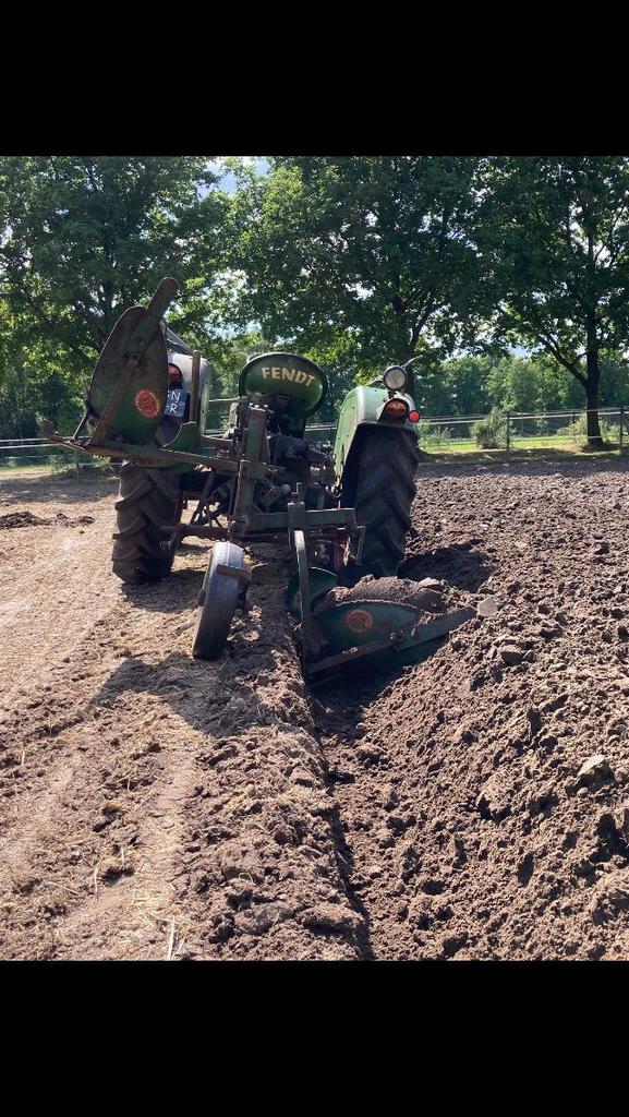 Krone Ploeg Grondbak Massey ferguson 35 25, Zakelijke goederen, Ophalen, Glastuinbouw, Grondbewerking