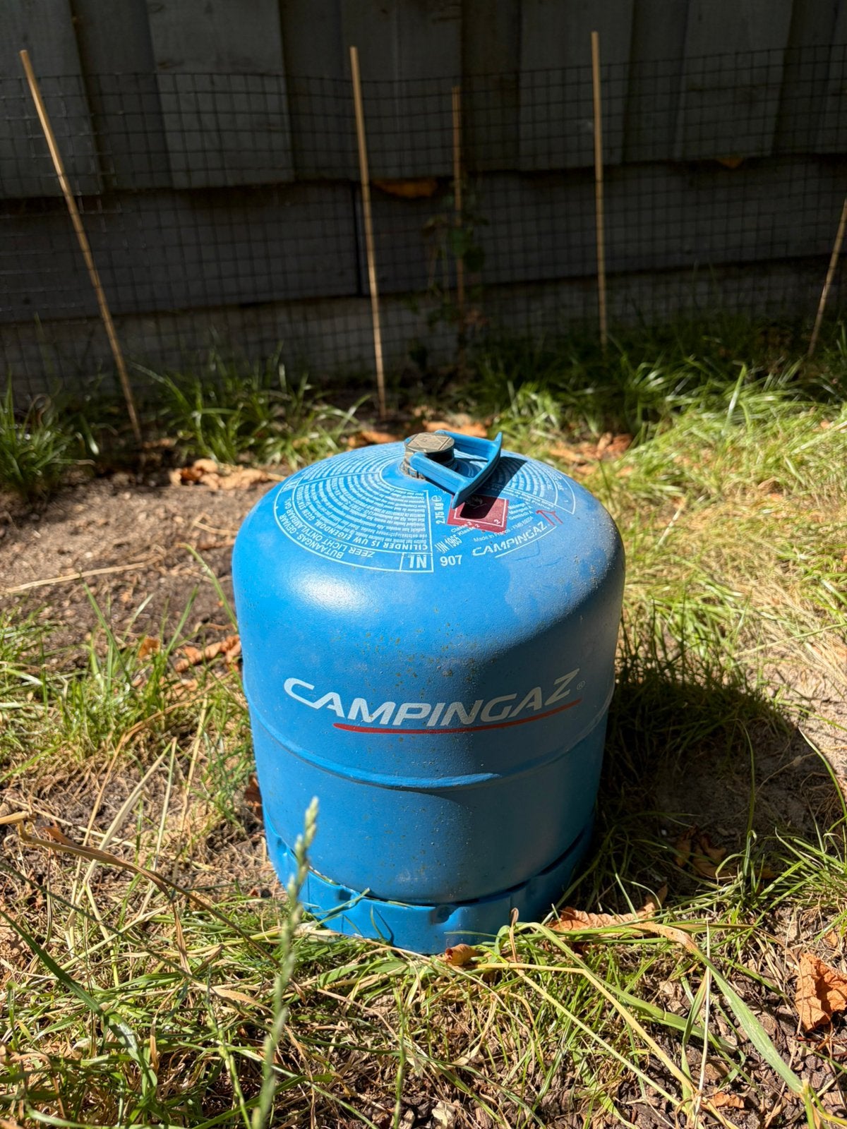 Campinggaz gasfles 2,75l, Ophalen, Zo goed als nieuw
