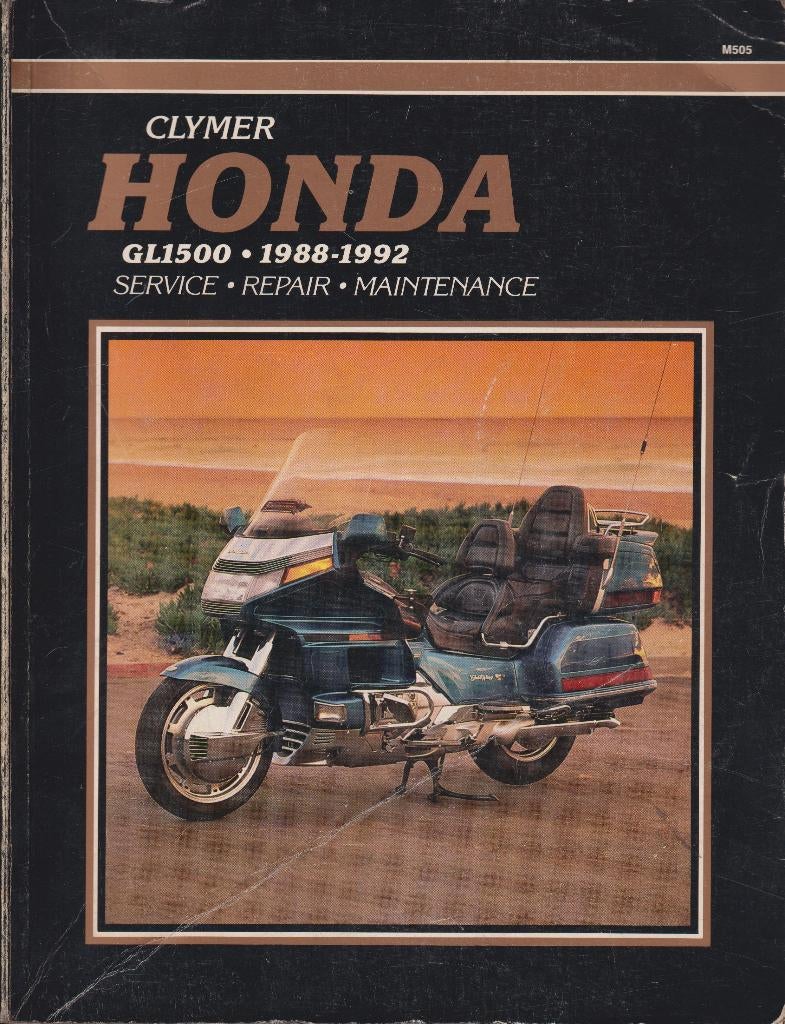 Honda GL1500 Goldwing Service repair Engels Clymer, Ophalen of Verzenden, Gebruikt