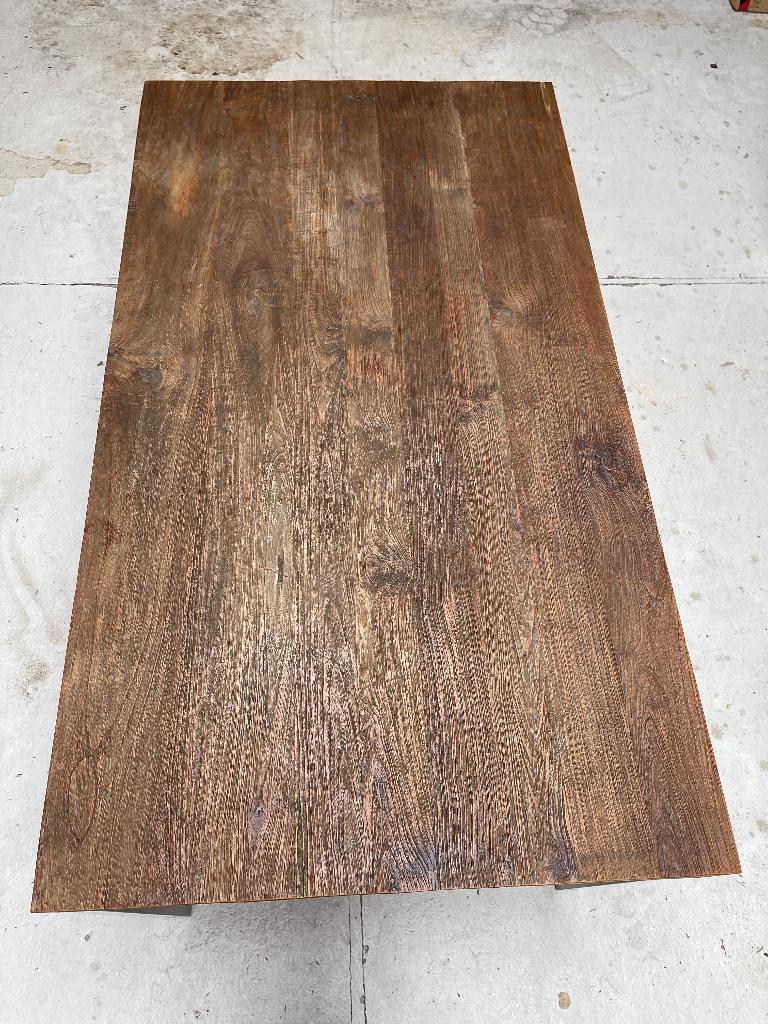 Mango houten tafel, Ophalen, Overige materialen, 200 cm of meer, 50 tot 100 cm