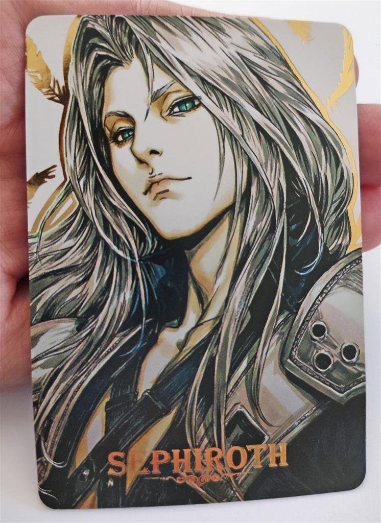 Sephiroth FINAL FANTASY VII Game Foil Holo Card, Verzenden, Superheld, Nieuw, Beeldje of Figuurtje