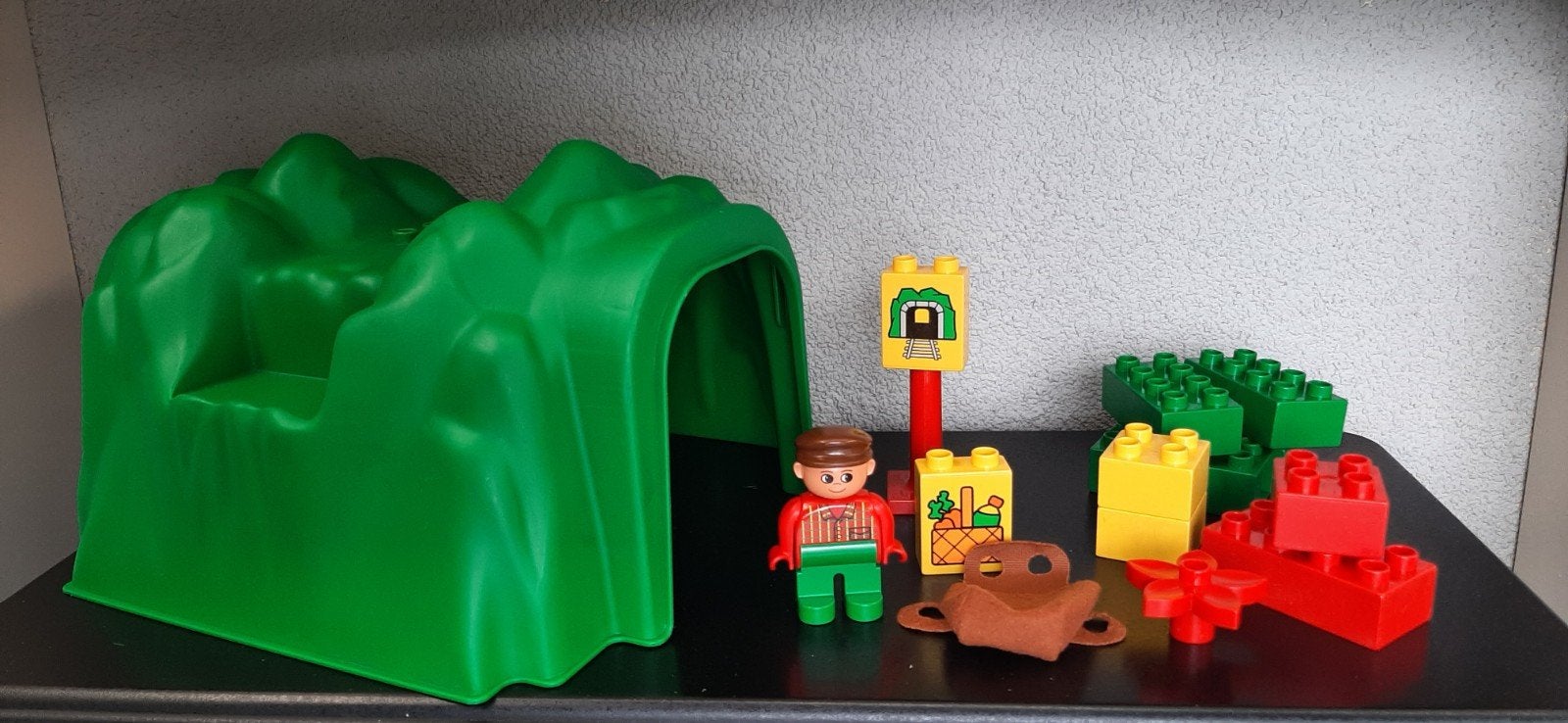 Duplo 2938, treintunnel, Overige thema's, Ophalen of Verzenden, Zo goed als nieuw, Compleet