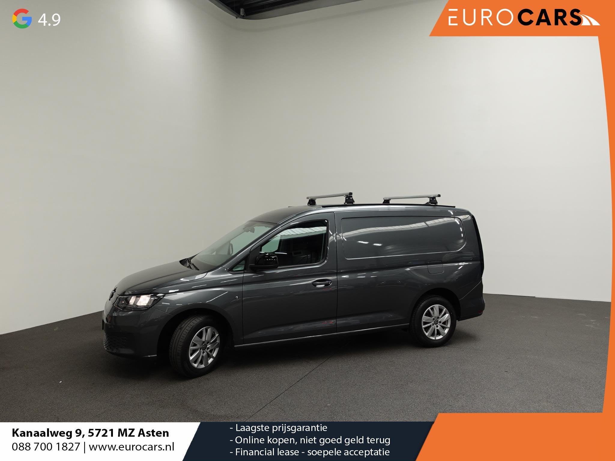 Volkswagen Caddy Cargo Maxi 2.0 TDI Style Automaat Airco Blu, Stof, Gebruikt, 4 cilinders, 122 pk