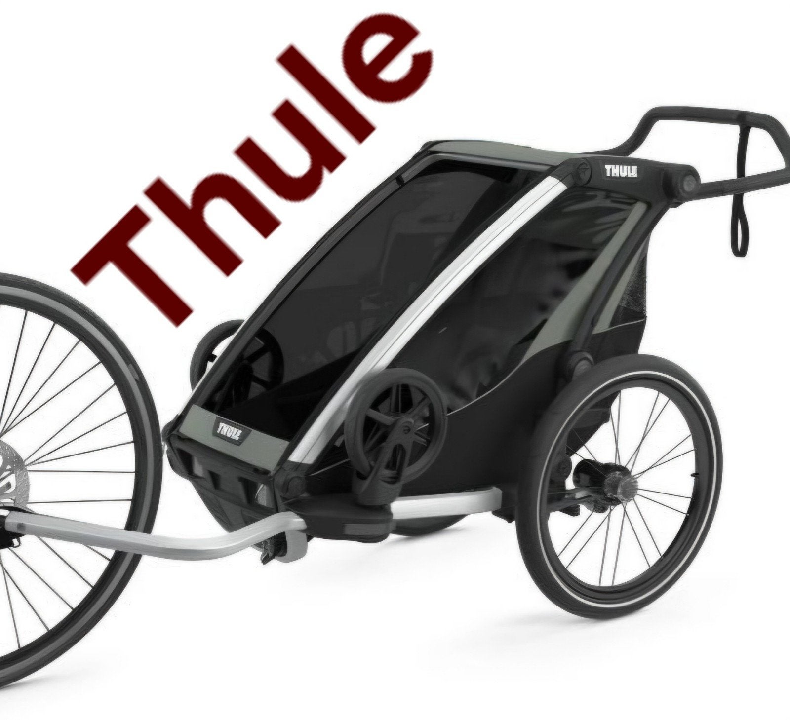 Thule, Fietsen en Brommers, Fietsaccessoires | Aanhangers en Karren, Opvouwbaar, 20 tot 40 kg, Ophalen of Verzenden, Zo goed als nieuw