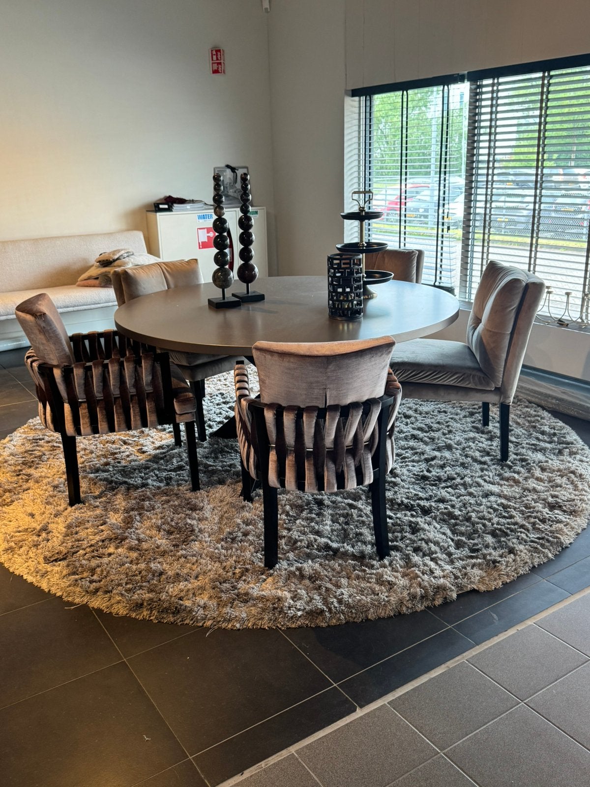 Showroom sale eetkamertafel, Ophalen, 50 tot 100 cm, Rechthoekig, Nieuw