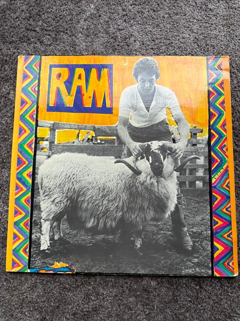 Paul and Linda McCartney - RAM LP (Zeer Goede Staat), Cd's en Dvd's, Originele persing, Ophalen of Verzenden, 12 inch, 1970 - 1979