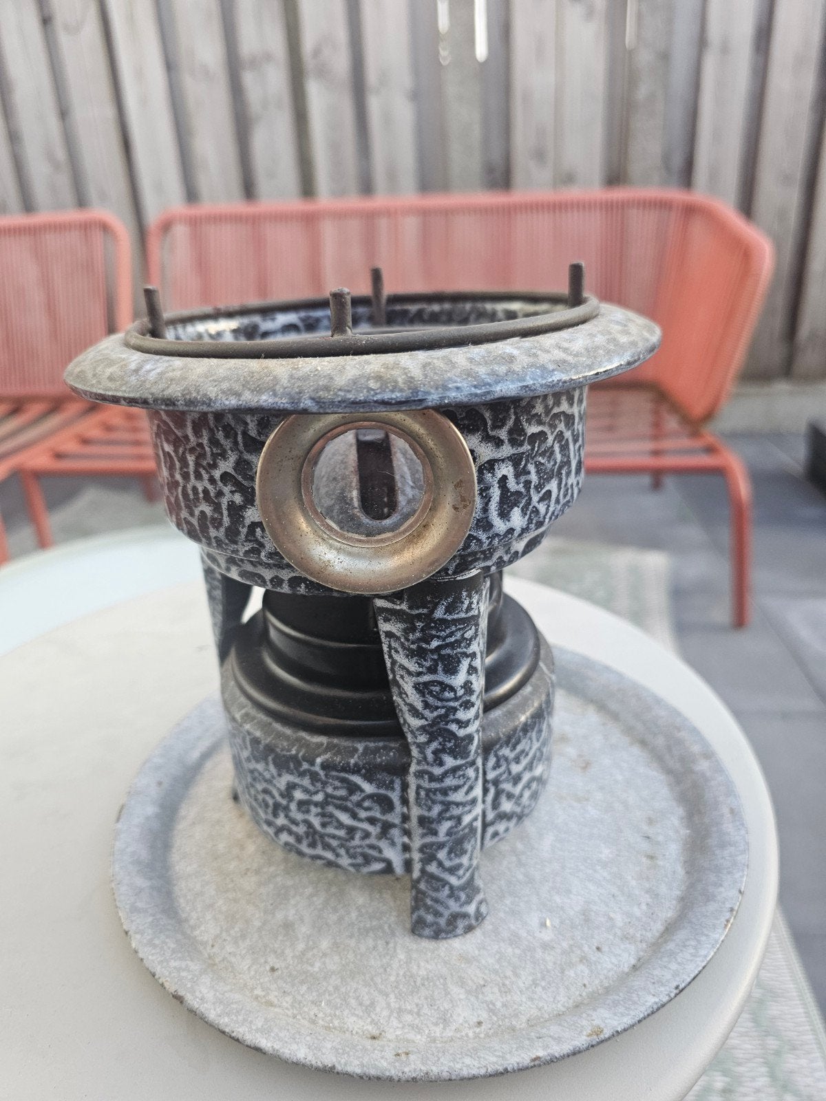 Vintage petroleumset, Ophalen of Verzenden