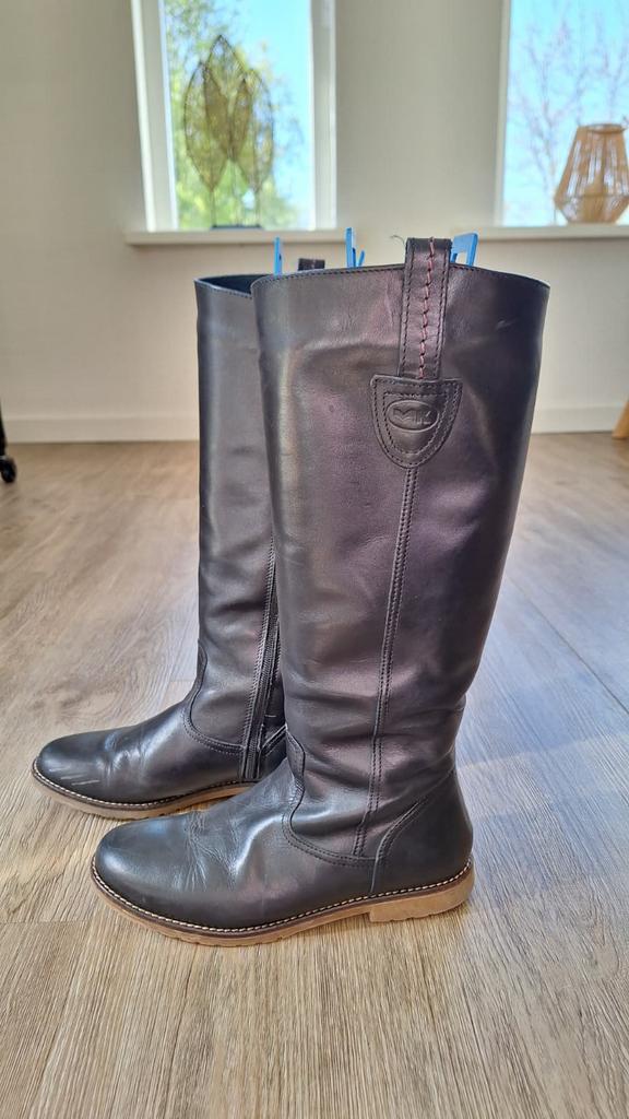 Knielaarzen Choizz. 37, Kleding | Dames, Schoenen, Hoge laarzen, Verzenden, Zwart, Gedragen