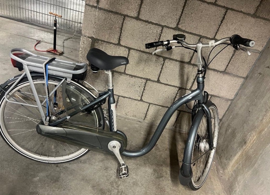 Goed werkende cortina ecomo lage instap elektrische fiets, Minder dan 47 cm, Ophalen, Zo goed als nieuw, Overige merken
