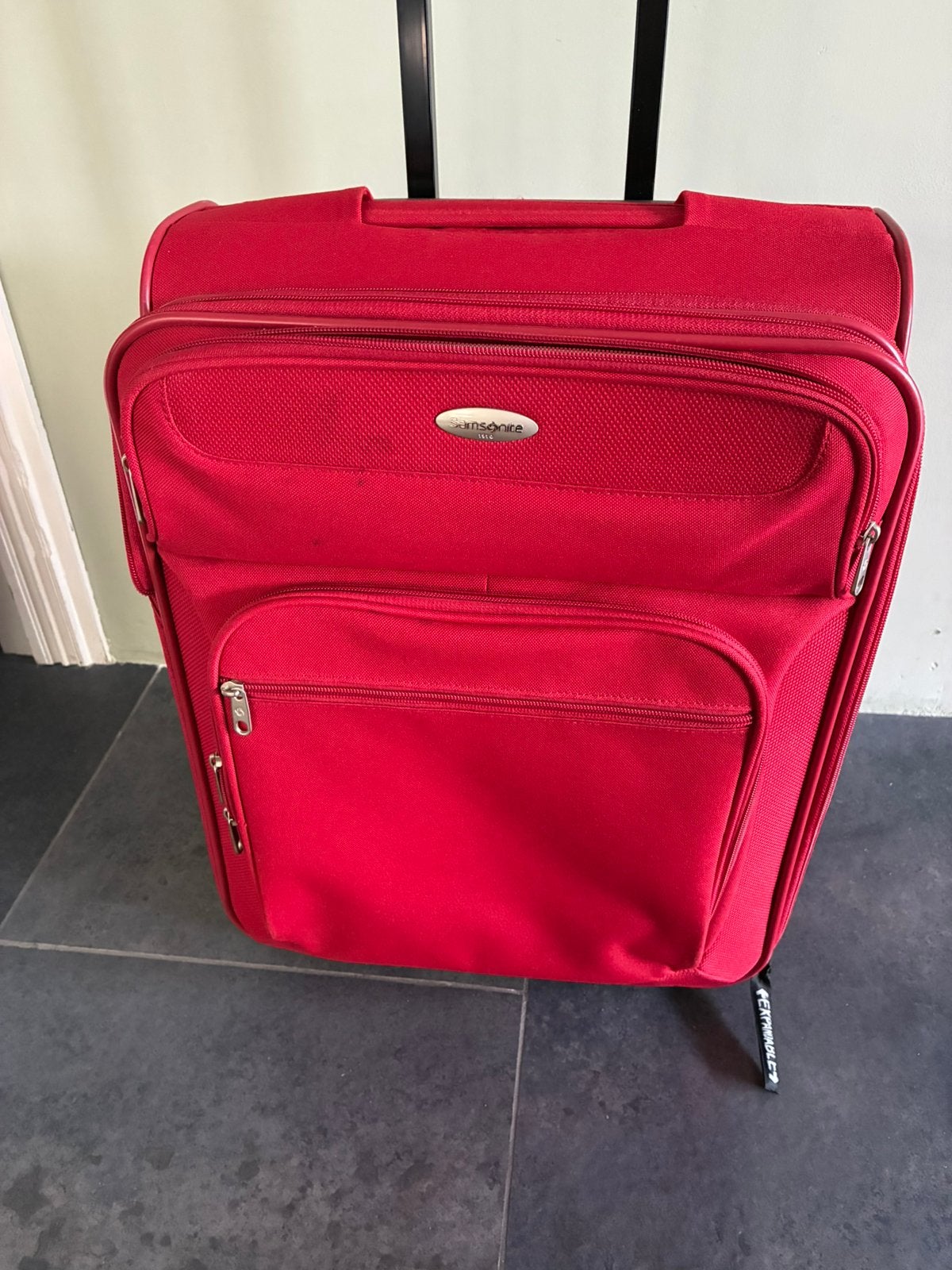 Samsonite cabine koffer zgan, Ophalen of Verzenden, Zo goed als nieuw, Zacht kunststof
