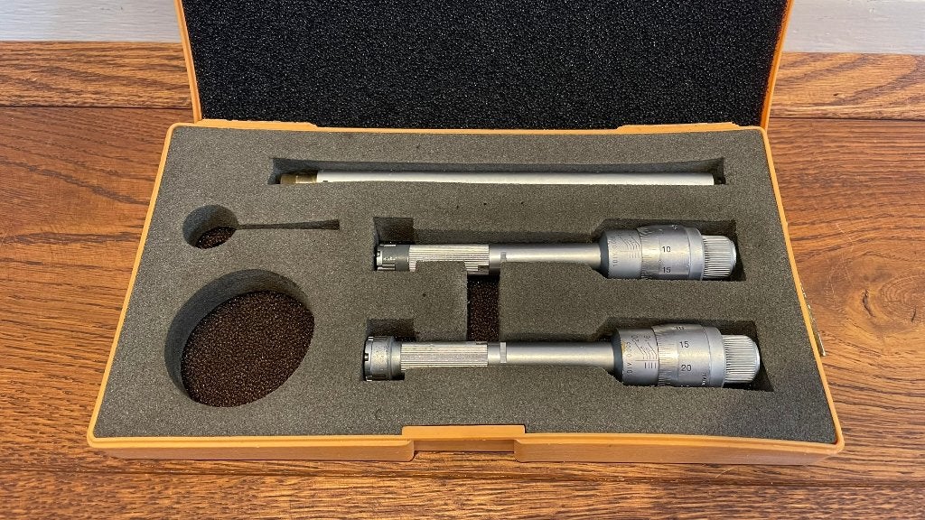 Mitutoyo 368-902 punts binnenschroefmaat 12-20mm draaibank, 3905 KX, Ophalen of Verzenden, Zo goed als nieuw, Info@mitutoyo.nl