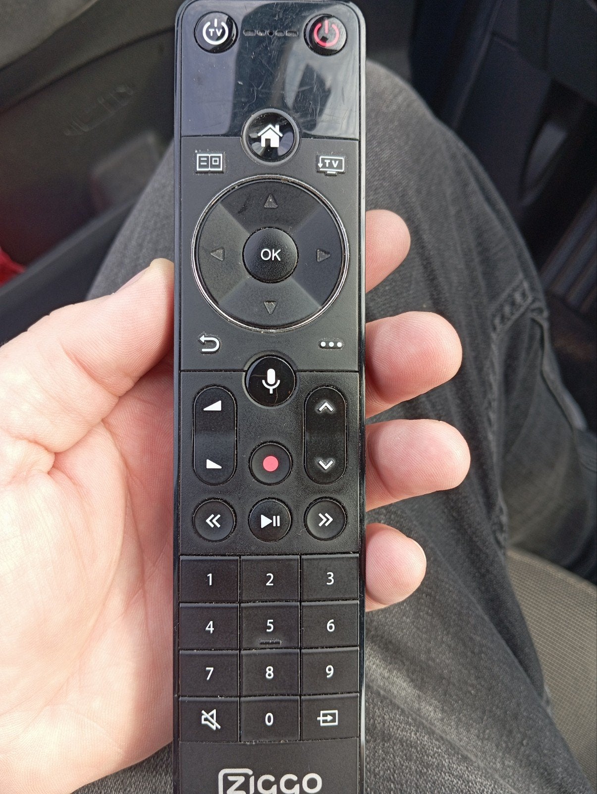 Ziggo afstandsbediening - Universeel, Audio, Tv en Foto, Ophalen of Verzenden, Gebruikt, Universeel, Mediaspeler