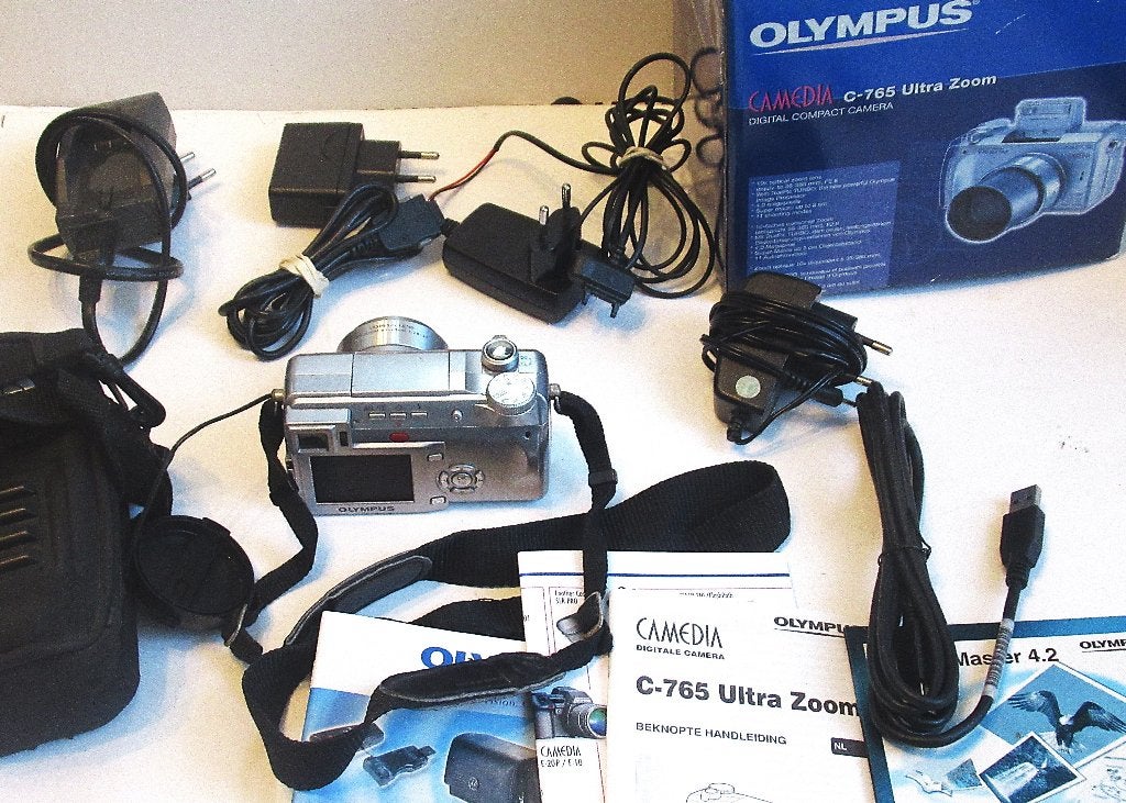Olympus C-765 Ultra Zoom Digitale Camera met 4.0 Megapixel, Ophalen of Verzenden, 4 megapixels, Olympus, 8 keer of meer