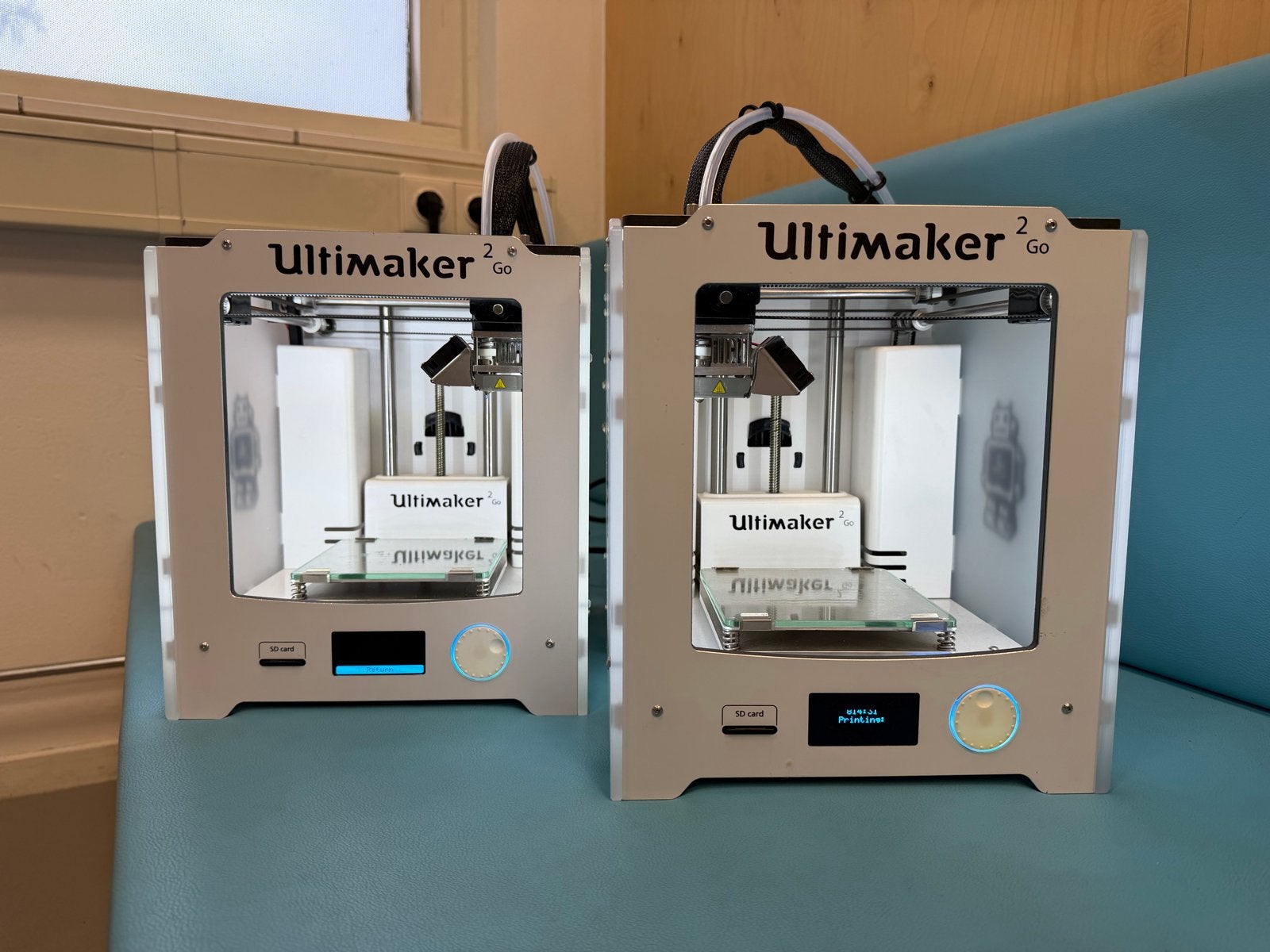 Ultimaker 2 Go 3D-printermet accessoires, Computers en Software, Ophalen of Verzenden, Gebruikt, Filament