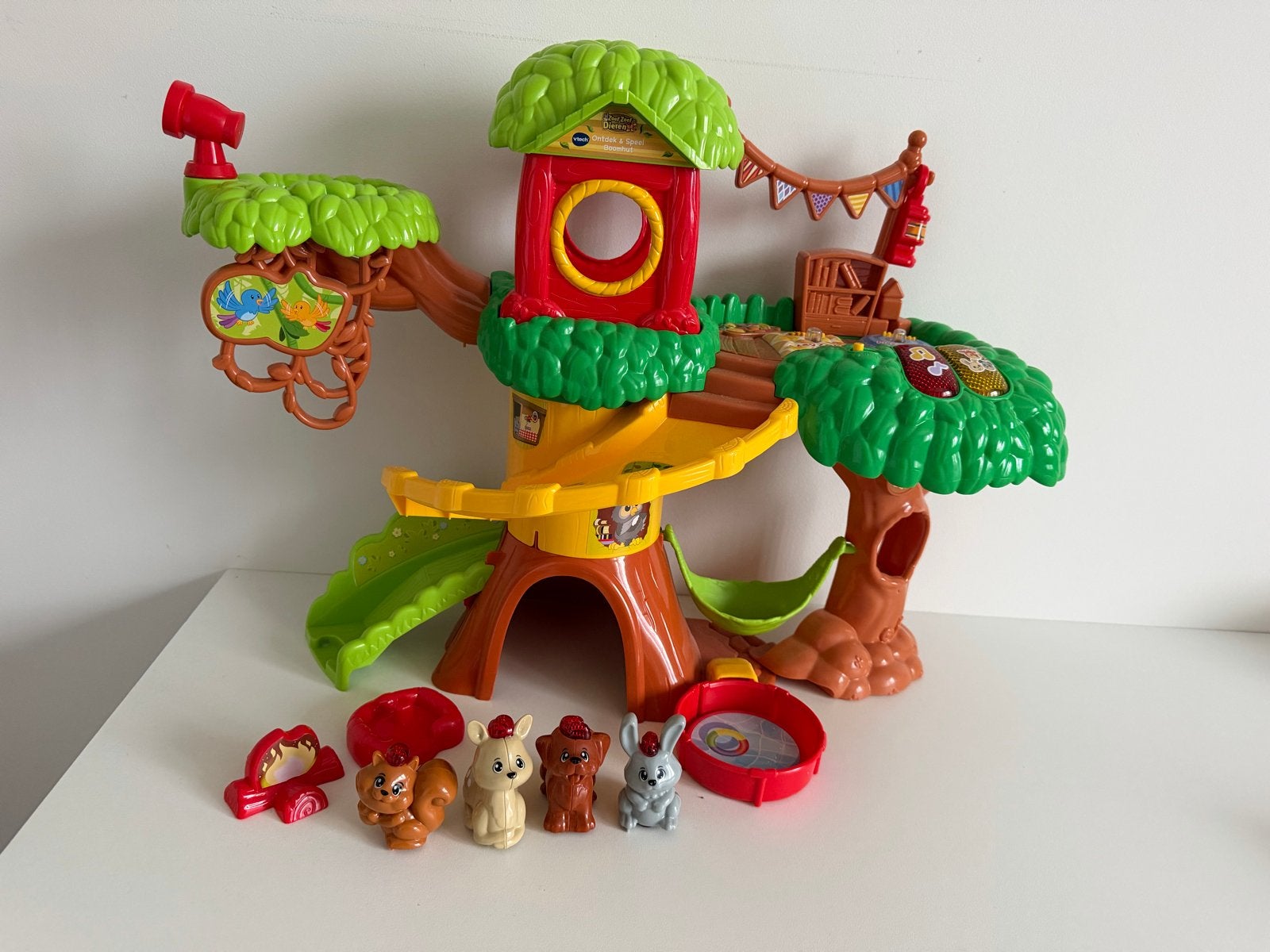 VTech Zoef Zoef Dieren Ontdek & Speel Boomhut, Ophalen, Gebruikt, Ontdekken, Met licht