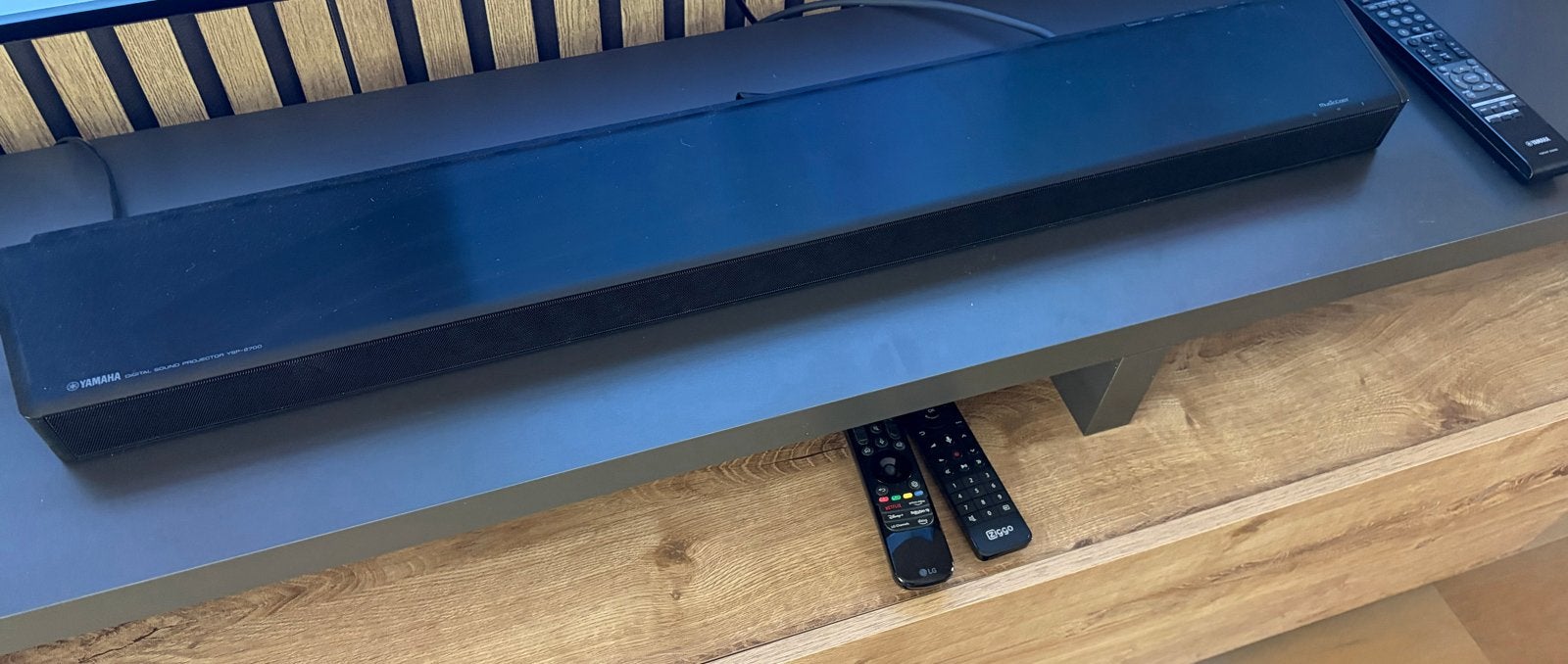 Yamaha YSP-2700 Soundbar met draadloze subwoofer, Ophalen, Bluetooth, Zo goed als nieuw