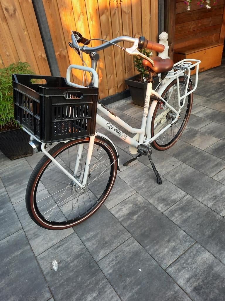 Gazelle miss grace transportfiets, Fietsen en Brommers, Fietsen | Dames | Omafietsen, 53 tot 56 cm, Ophalen, Gebruikt