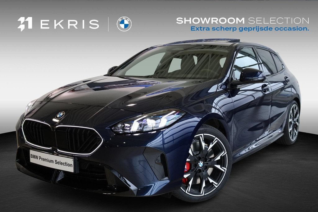 BMW 1 Serie 120 M Sport Pro | Panoramadak | Head-Up | Drivin, Stof, Met garantie (alle), Blauw, Origineel Nederlands