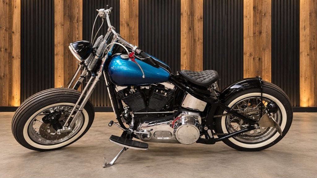 Harley davidson Chopper FXSTC Custom, Motoren, 1340 cc, Gebruikt, Overig, Handgeschakeld
