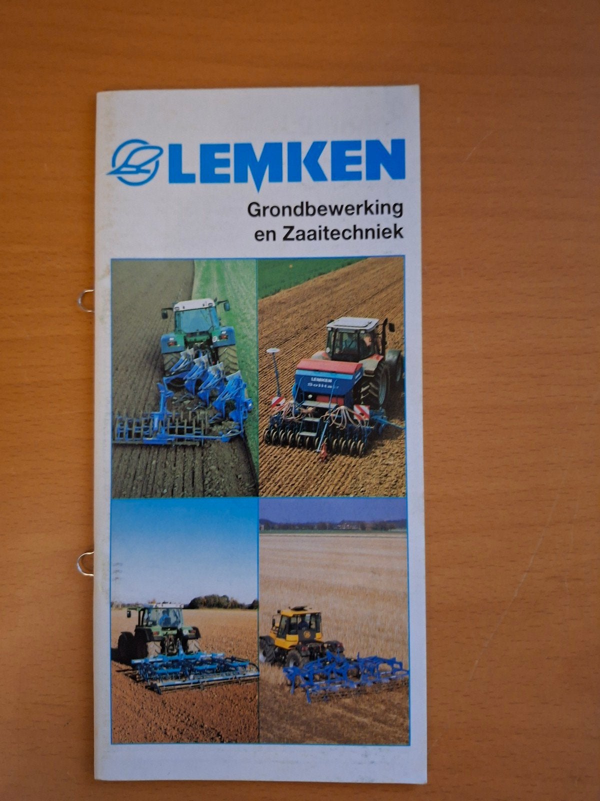 Foldertje Lemken grondbewerking en zaaitechniek, Ophalen of Verzenden, Gelezen, Tractor en Landbouw