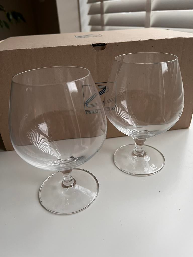Zwiesel Brandy cognac glazen nieuw, Ophalen, Glas of Glazen, Nieuw, Glas