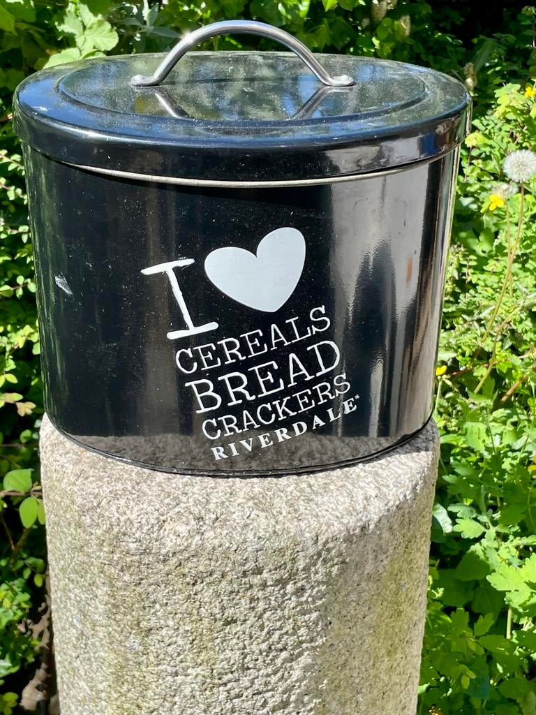 Riverdale Voorraadpot 'I love Cereals Bread Crackers', Ophalen of Verzenden, Zo goed als nieuw
