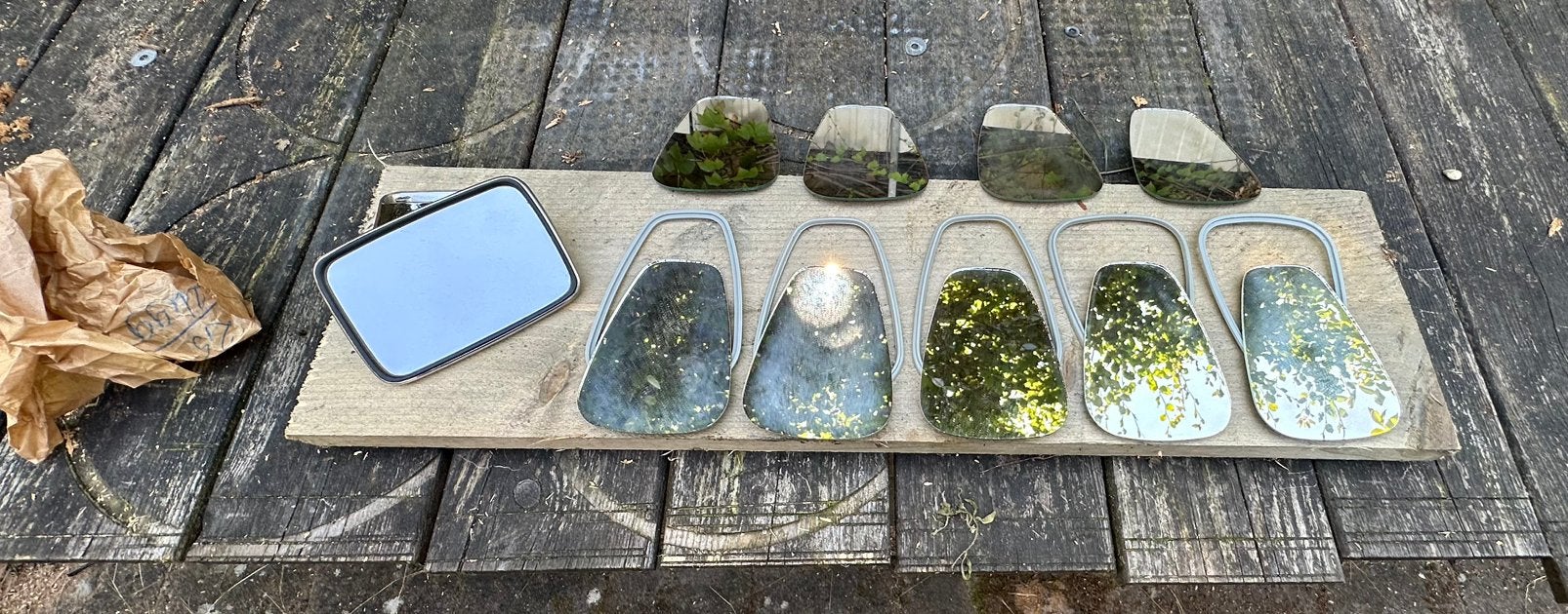 spiegels met ringen, L, Nieuw, L, L