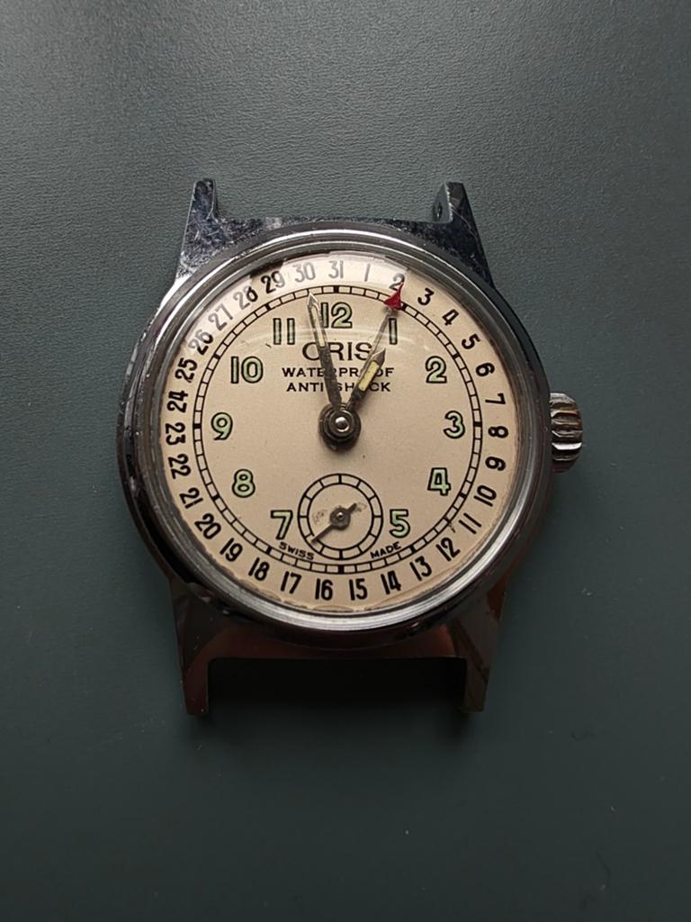 Vintage Oris Polshorloge - Niet werkend, Ophalen of Verzenden