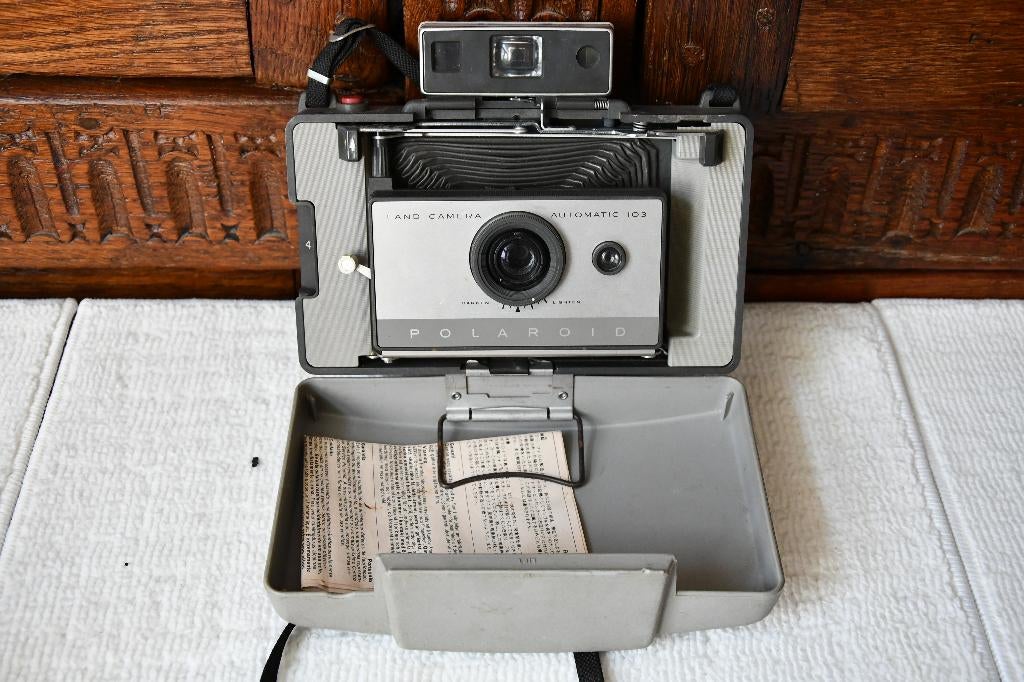 Polaroid Automatic 103 Land Camera, 1965-67, Ophalen of Verzenden, Gebruikt, Polaroid, Polaroid