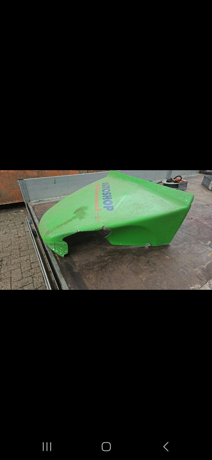 polysterkap crossauto, Ophalen, Nieuw, Bumper