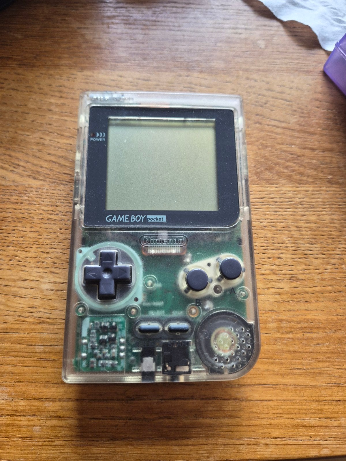 Game Boy Pocket met vergrootglas, Pokémon Pinball en tas, 1 speler, Ophalen of Verzenden, Vanaf 7 jaar