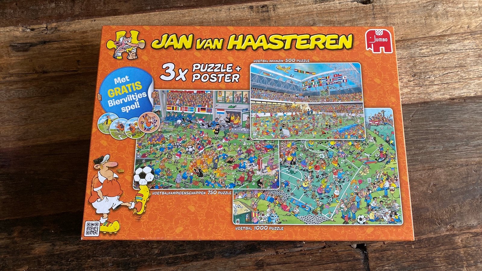 Jan van Haasteren legpuzzels, Ophalen of Verzenden, 500 t/m 1500 stukjes, Zo goed als nieuw, Legpuzzel