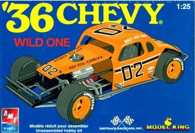 Bouwdoos 1936 Chevy WIld One AMT, Hobby en Vrije tijd, Modelbouw | Auto's en Voertuigen, Overige merken, Auto, Groter dan 1:32