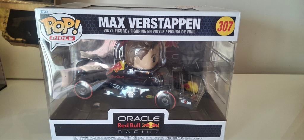 Funko Pop! Max Verstappen Red Bull Racing Collectie, Ophalen of Verzenden, Nieuw